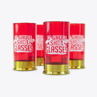 12 Gauge Shotgun Shells Shot Glass Set