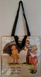 Dick & Jane Shopping Tote Recycled Material Reusable