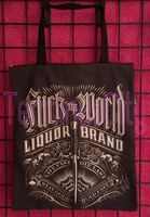 Fuck The World Canvas Shopping Tote