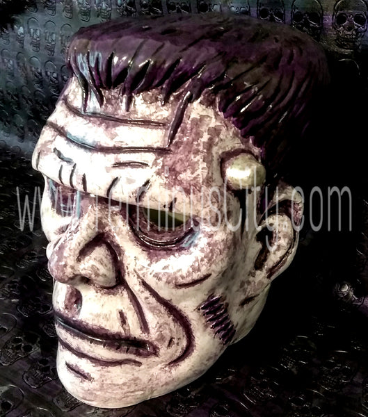 Frankenstein Hand Painted Head