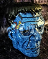 Frankenstein Hand Painted Head