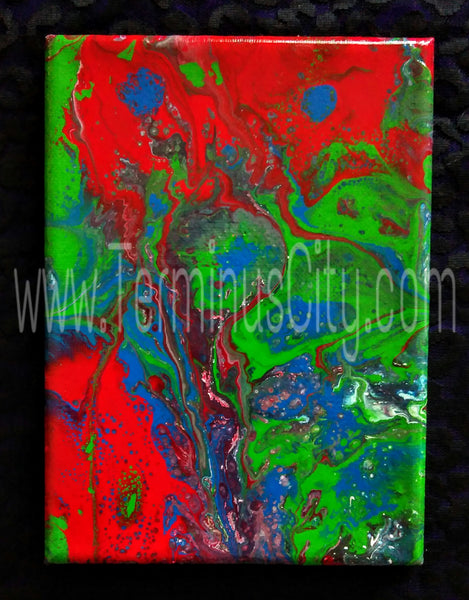 Handpainted Canvas One-Of-A-Kind 5"x7" (or Custom Available)