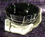 Skeleton Zombie Hand Ceramic Bowl