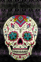 Day Of The Dead Hanging Sugar Skull