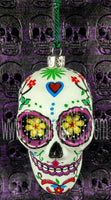 Sugar Skull Ornaments (Set of 2)