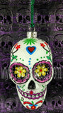 Sugar Skull Ornaments (Set of 2)