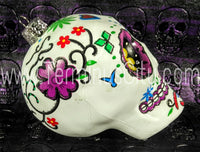 Sugar Skull Ornaments (Set of 2)