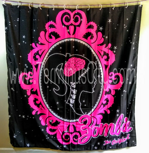 Barbzie Cameo Shower Curtain