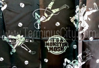 Monster Mosh Band Shower Curtain