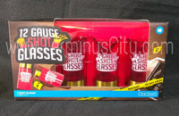 12 Gauge Shotgun Shells Shot Glass Set