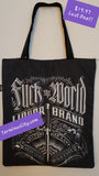 Fuck The World Canvas Shopping Tote