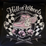 Hell On Wheels Pillow Cover - Roller Skate