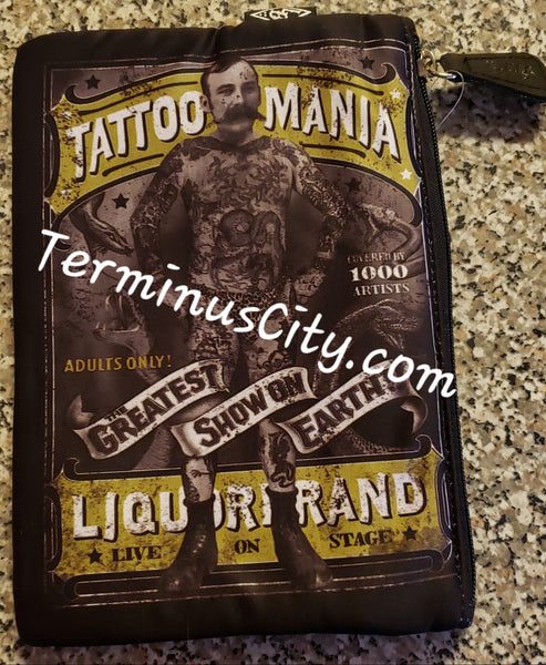 Tattoo Mania Money/Supplies Pouch/Cosmetic Bag