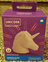 Unicorn Magnetic Paperclip Holder