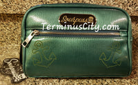 Anchors Cosmetic Make-Up Bag - Teal Green