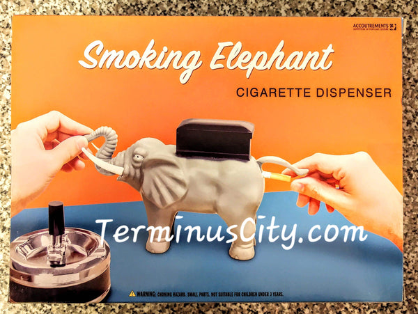 Smoking Elephant Cigarette Dispenser