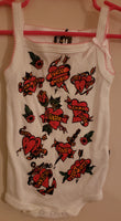 Tattooed Sleeveless Baby Onesie