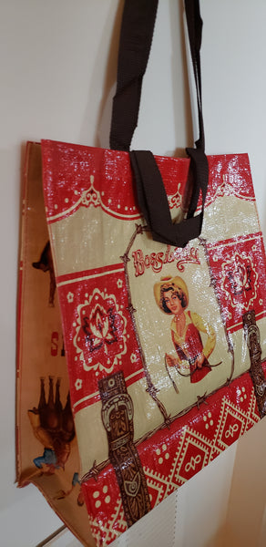 Super Rare Lux De Ville Diabla Darling Lucky Me Flame Tote HTF