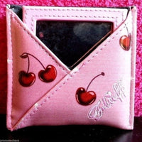 Makeup Mirror Pouch - Cherry Martini