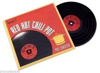 Large Record Red Hot Chili Pot Trivet Coaster