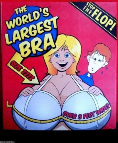 World's Largest Bra - Over 3 Feet! – Terminus City ~ Gifts That Rock