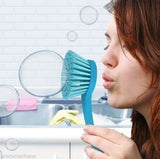 Bubble Blowing Dishwahsing Brush