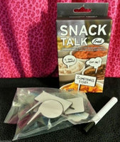 Snack Talk Food Markers