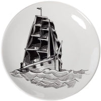 Nautical Ship Porcelain Plate