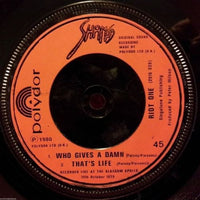 Sham 69 - Voices 7" Record - Bill Danforth Collection