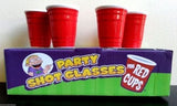 Red Party Cups Shot Glass Set