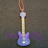 Rock Guitar Ornaments - Set of 4