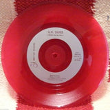 UK Subs - Shake Up The City 7" Record (Red Colored Vinyl)