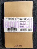 Introvert Notebooks - Set of 3