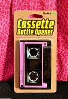 Cassette Bottle Opener - Pink