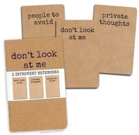 Introvert Notebooks - Set of 3