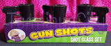 Shot Glass Set - Gun Shots