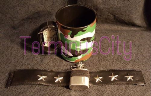 Last One! The Camo Coffee Mug and Mini Flask