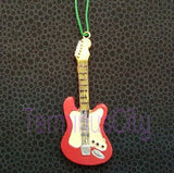 Rock Guitar Ornaments - Set of 4