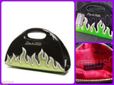 Lux De Ville Diabla Darling - Lime Green Flames