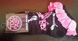 Ruffle Socks - Skeleton Cat