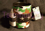 Camouflage Mug With Mini Flask {Gave Motorhead's Lemmy one & he loved it!}