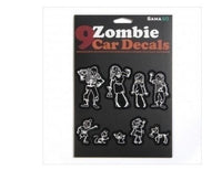 Zombie Family Car Stickers
