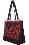 Officially Licensed Bettie Page Shopping Tote Handbag