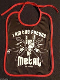 Six Bunnies Baby Bib - The Future Of Metal