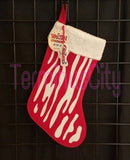 Mr. Bacon Christmas Stocking