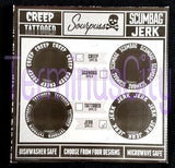 Creep Porcelain Plate