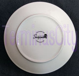Sugar Skull Porcelain Plate - Pink / Black