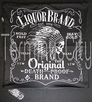 Liquor Brand Pillow Cover - Fire Water