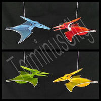 Large Dinosaur Hanging Pterodactyl Horror Set of 4
