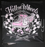 Hell On Wheels Pillow Cover - Roller Skate